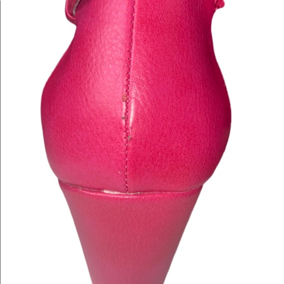 American Eagle Pink Wedge Sandals - Picture 4 of 4